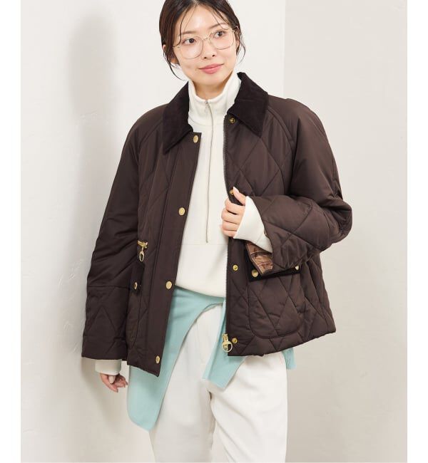 IENA「《予約》Barbour/バブアー 別注 MARTHA QUILTED JK ブルゾン」|その他|
