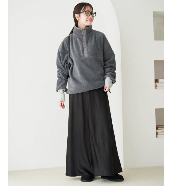 SLOBE IENA「《予約》バイカラーフリース」|その他|