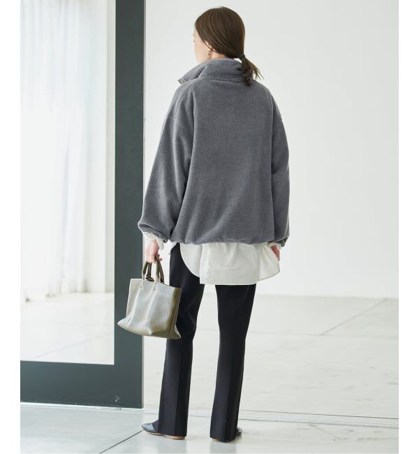 SLOBE IENA「《予約》バイカラーフリース」|その他|