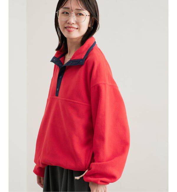 SLOBE IENA「《予約》バイカラーフリース」|その他|