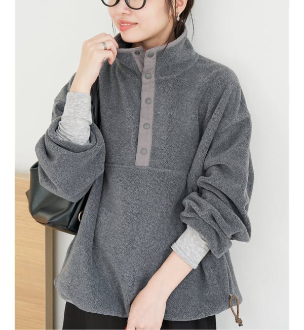 SLOBE IENA「《予約》バイカラーフリース」|その他|