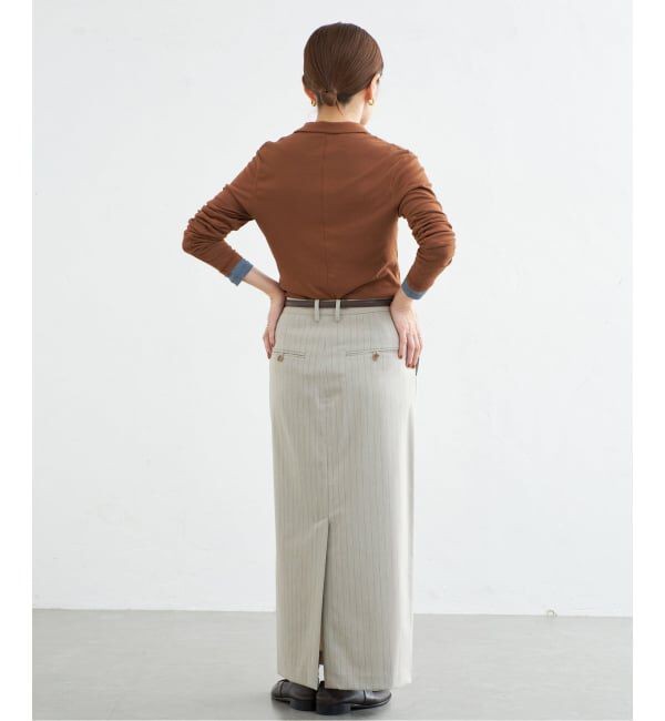 IENA「CURRENTAGE/カレンテージ COTTON Layered カットソー A2563UTS410」|Tシャツ・カットソー|
