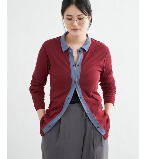 IENA「CURRENTAGE/カレンテージ COTTON Layered カットソー A2563UTS410」|Tシャツ・カットソー|