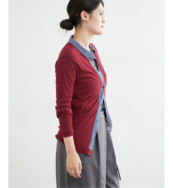 IENA「CURRENTAGE/カレンテージ COTTON Layered カットソー A2563UTS410」|Tシャツ・カットソー|