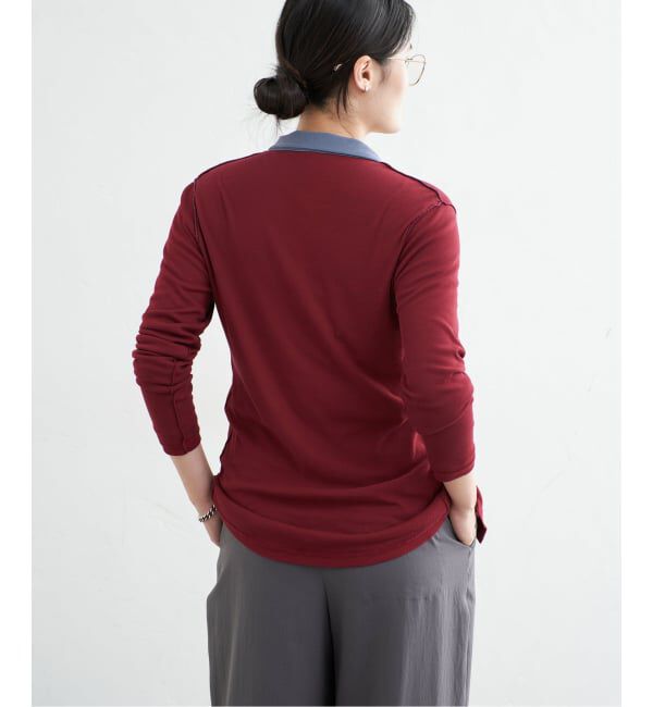 IENA「CURRENTAGE/カレンテージ COTTON Layered カットソー A2563UTS410」|Tシャツ・カットソー|
