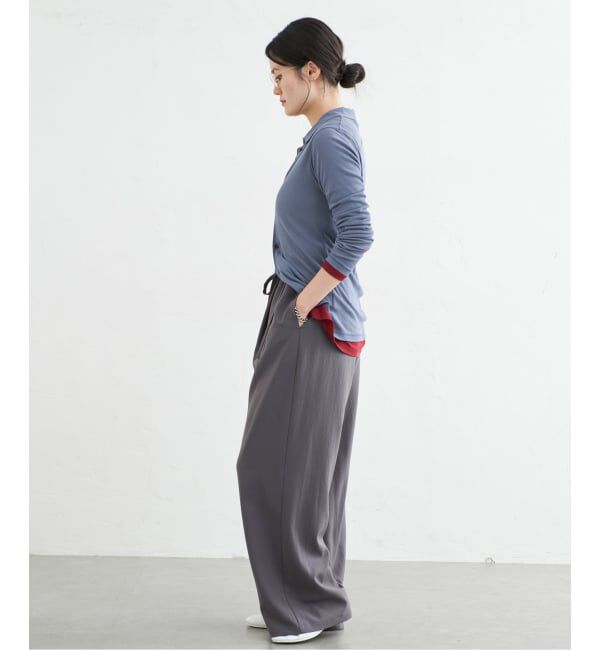 IENA「CURRENTAGE/カレンテージ COTTON Layered カットソー A2563UTS410」|Tシャツ・カットソー|