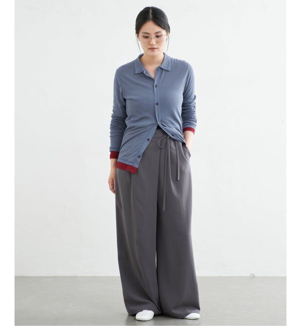 IENA「CURRENTAGE/カレンテージ COTTON Layered カットソー A2563UTS410」|Tシャツ・カットソー|