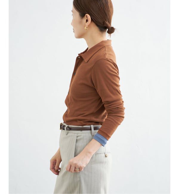 IENA「CURRENTAGE/カレンテージ COTTON Layered カットソー A2563UTS410」|Tシャツ・カットソー|