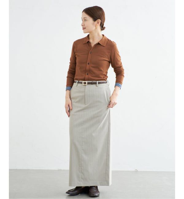 IENA「CURRENTAGE/カレンテージ COTTON Layered カットソー A2563UTS410」|Tシャツ・カットソー|
