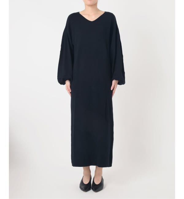 SLOBE IENA「《予約》バルーンスリーブニットワンピース」|ワンピース|