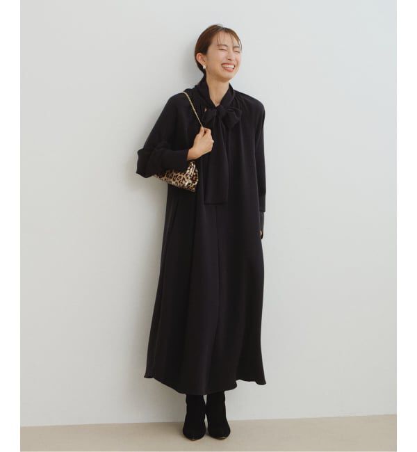 VERMEIL par iena「《追加3》2WAY ボウタイワンピース」|ワンピース|