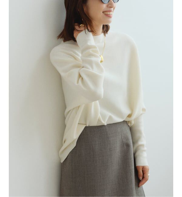 VERMEIL par iena「《予約》ボートネックプルオーバー」|ニット・セーター|