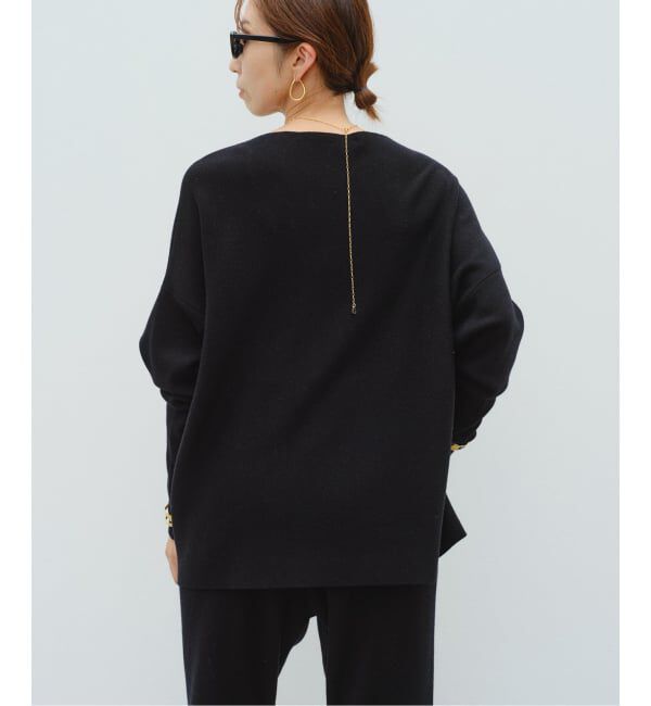 VERMEIL par iena「《予約》ボートネックプルオーバー」|ニット・セーター|