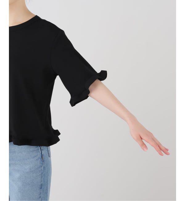IENA「ハイツイストコットン WAVE Tシャツ」|Tシャツ・カットソー|
