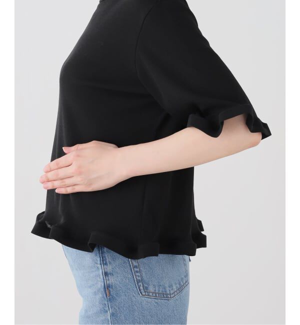 IENA「ハイツイストコットン WAVE Tシャツ」|Tシャツ・カットソー|