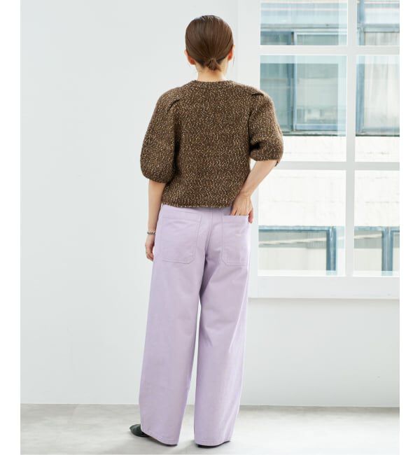 IENA「ハイツイストコットンワイドパンツ」|その他|
