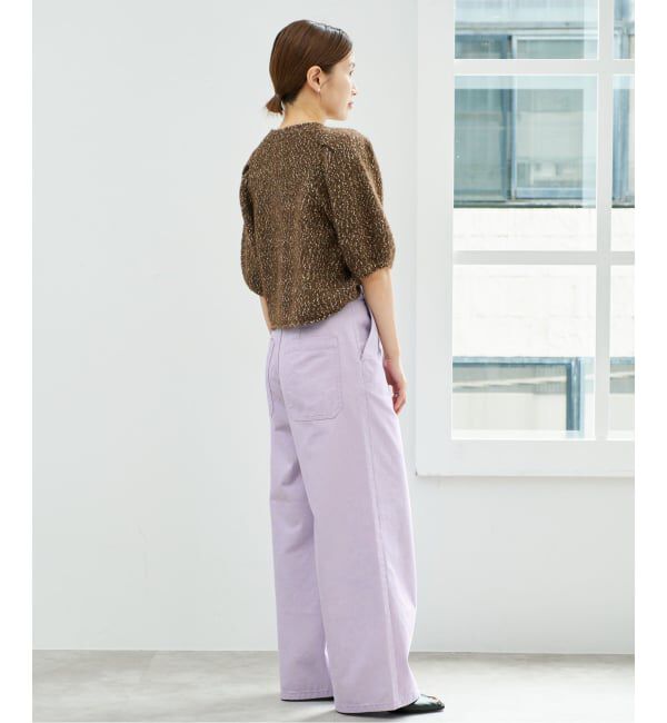 IENA「ハイツイストコットンワイドパンツ」|その他|