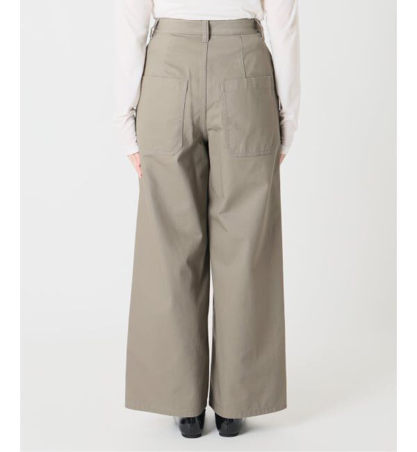 IENA「ハイツイストコットンワイドパンツ」|その他|