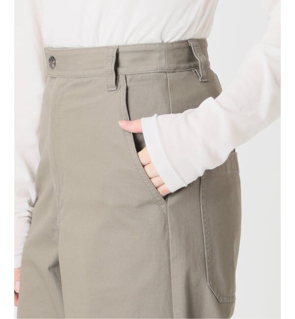 IENA「ハイツイストコットンワイドパンツ」|その他|