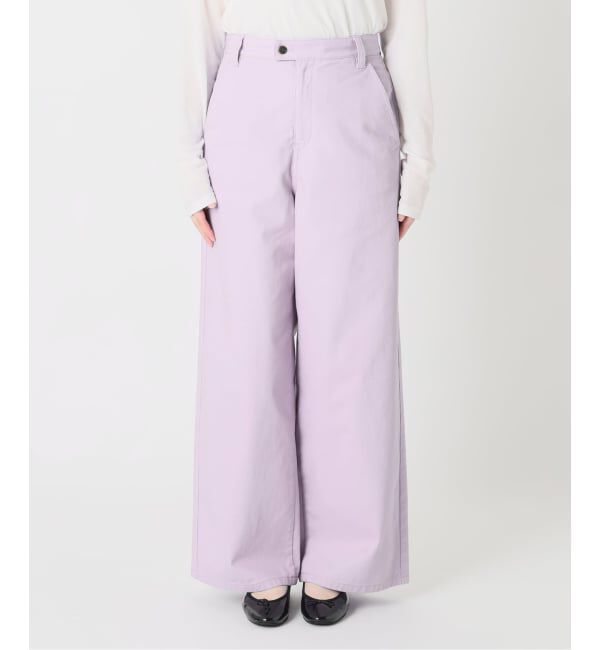 IENA「ハイツイストコットンワイドパンツ」|その他|
