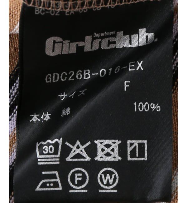 IENA「Girls Department Club/ガールズデパートメントクラブ LAYER LS TRIPLE BORDER LAYER」|Tシャツ・カットソー|
