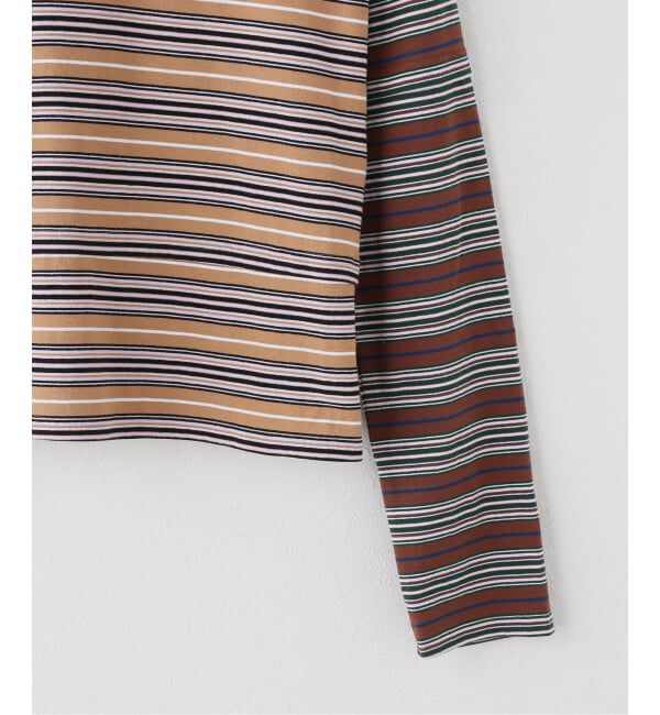 IENA「Girls Department Club/ガールズデパートメントクラブ LAYER LS TRIPLE BORDER LAYER」|Tシャツ・カットソー|