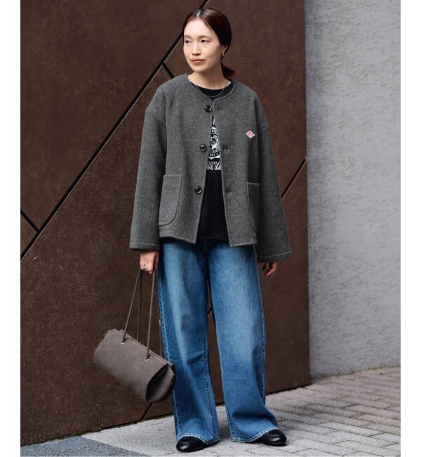 SLOBE IENA「《予約》DANTON/ダントン COLLARLESS JACKET DT-A0013」|その他|