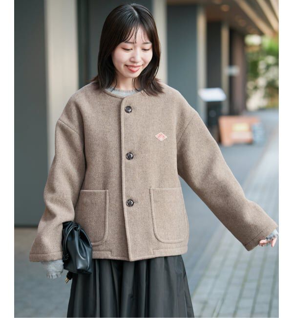 SLOBE IENA「《予約》DANTON/ダントン COLLARLESS JACKET DT-A0013」|その他|