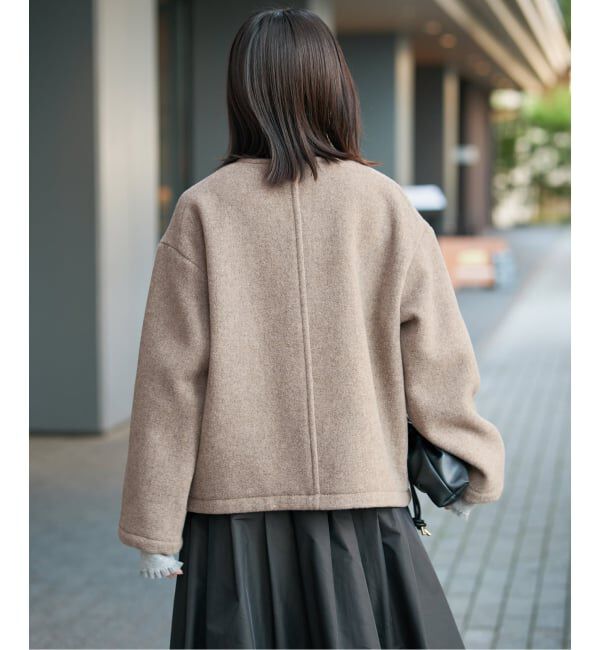 SLOBE IENA「《予約》DANTON/ダントン COLLARLESS JACKET DT-A0013」|その他|
