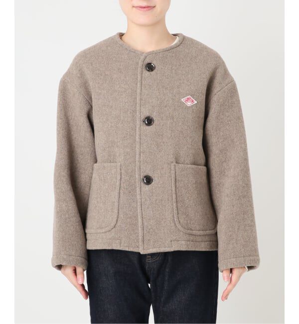 SLOBE IENA「《予約》DANTON/ダントン COLLARLESS JACKET DT-A0013」|その他|
