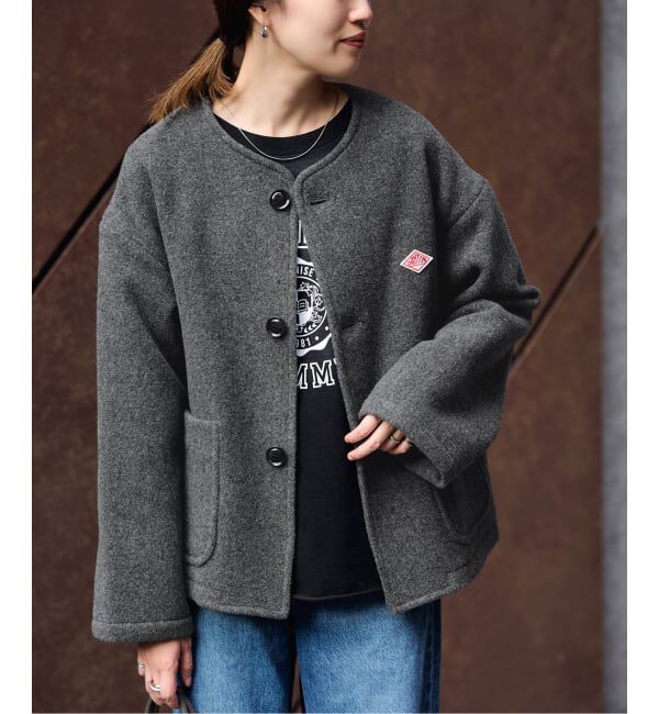 SLOBE IENA「《予約》DANTON/ダントン COLLARLESS JACKET DT-A0013」|その他|