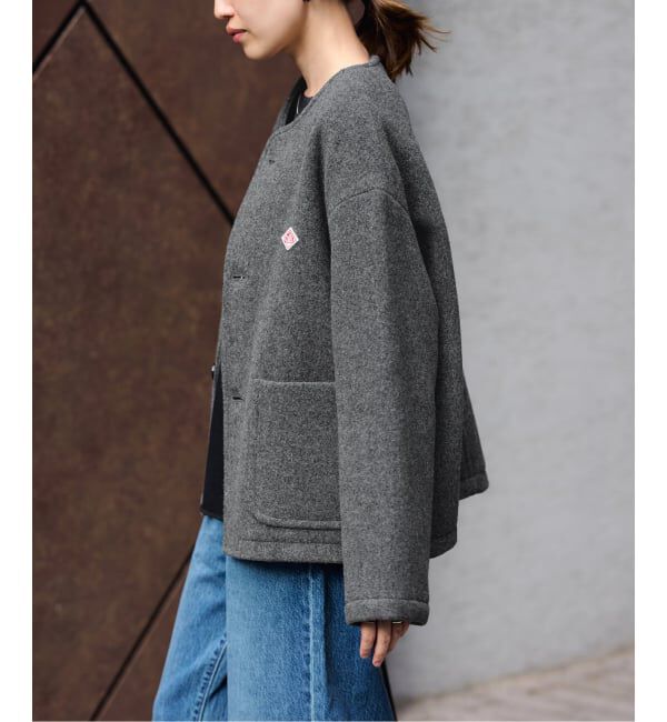SLOBE IENA「《予約》DANTON/ダントン COLLARLESS JACKET DT-A0013」|その他|