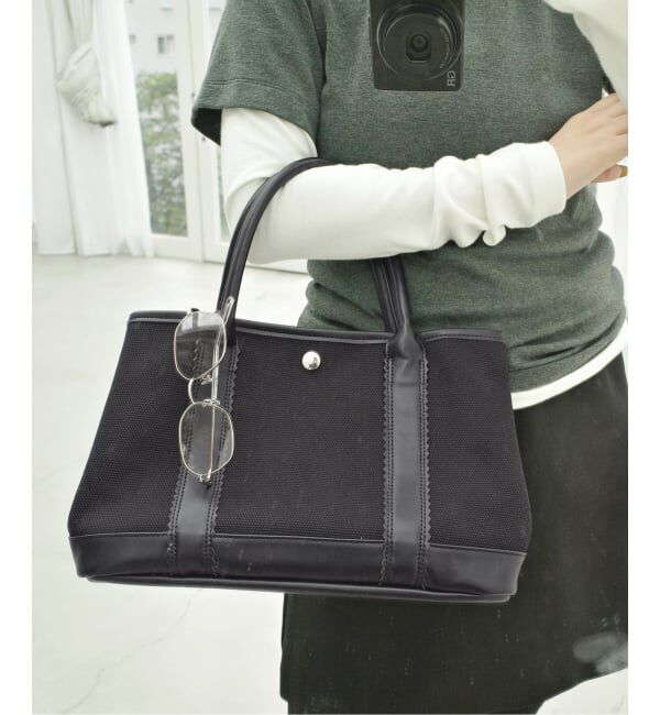 SLOBE IENA「《予約》NEWBOOK/ニューブック SLOBE別注 GARDEN SIDE キャンバストートバッグ」|トートバッグ|