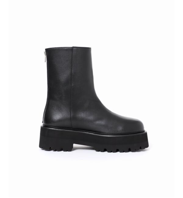 VERMEIL par iena「《追加予約》CAMINANDO カミナンド 別注 ウシロZIPブーツ」|ショートブーツ|
