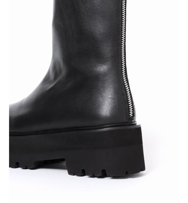 VERMEIL par iena「《追加予約》CAMINANDO カミナンド 別注 ウシロZIPブーツ」|ショートブーツ|