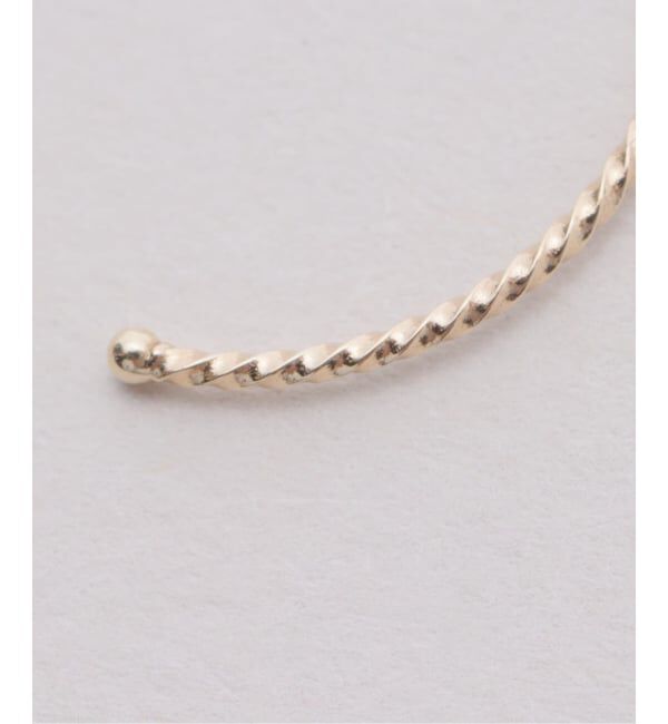 IENA「《追加予約》IENA 10K cuff ring twist」|リング|