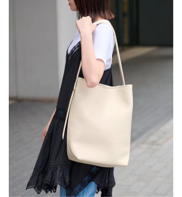 SLOBE IENA「《追加予約》SLOBE スクエアトートバッグ」|トートバッグ|