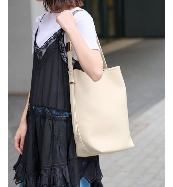 SLOBE IENA「《追加予約》SLOBE スクエアトートバッグ」|トートバッグ|