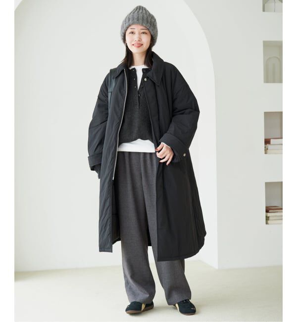 SLOBE IENA「《シリーズあり/予約》PLAYFULウールカシミヤヘンリーネックプルオーバー」|ニット・セーター|