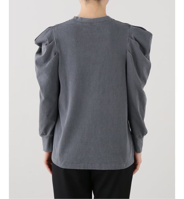 IENA「ywy/ワイワイ 別注 TUCK SLEEVE TOPS EX カットソー TUCK SLV VNTG」|Tシャツ・カットソー|