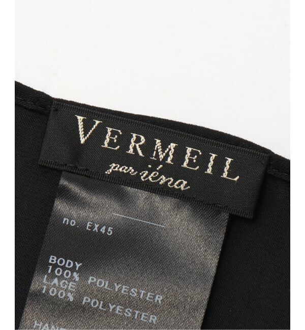 VERMEIL par iena「サテンレーストリムスカーフ」|バンダナ・スカーフ|