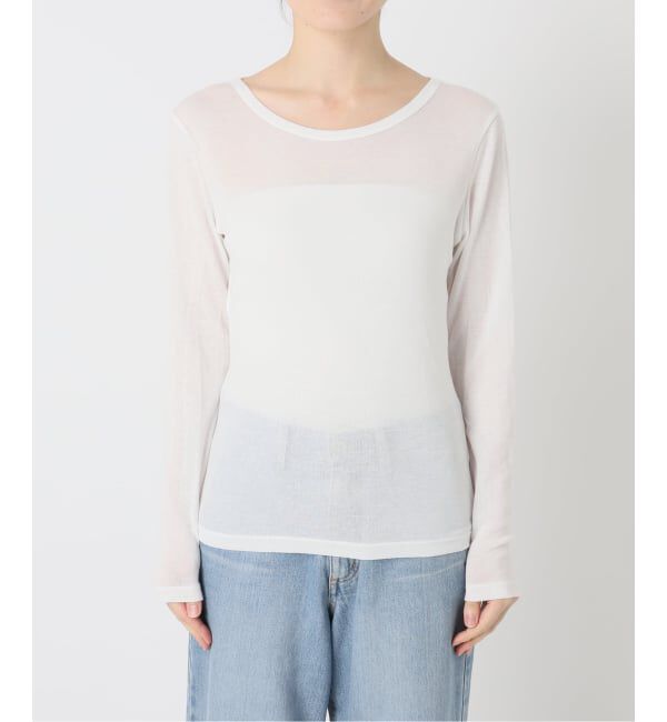 IENA「《追加》コットンシアープルオーバー」|Tシャツ・カットソー|