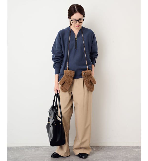 SLOBE IENA「《予約》Champion/チャンピオン SLOBE別注 ハーフジップスウェット」|スウェット・ジャージ|