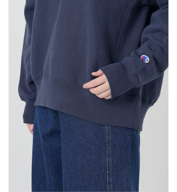 SLOBE IENA「《予約》Champion/チャンピオン SLOBE別注 ハーフジップスウェット」|スウェット・ジャージ|
