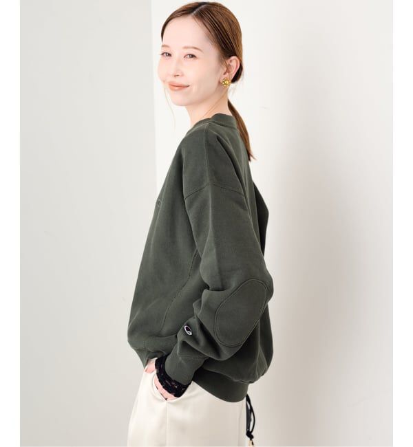 SLOBE IENA「《予約》Champion/チャンピオン SLOBE別注 ハーフジップスウェット」|スウェット・ジャージ|