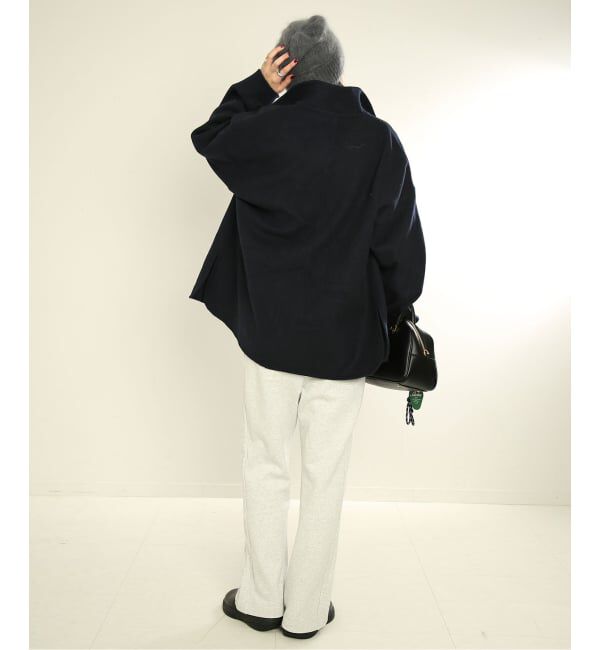 SLOBE IENA「《WEB限定/追加予約2》souple woolダブルフェイススタンドコート」|その他|