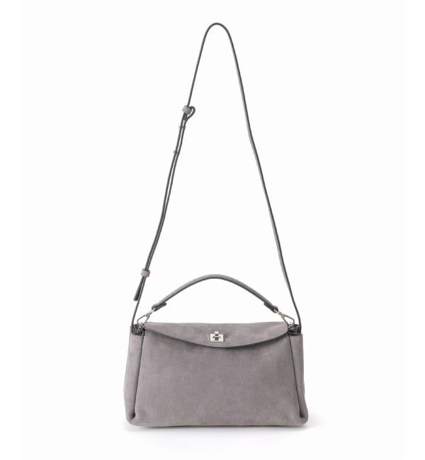 IENA「《WEB一部店舗限定/予約》FEEL AND TASTE MIRA SUEDE バッグ F222B65」|ショルダー・メッセンジャー|