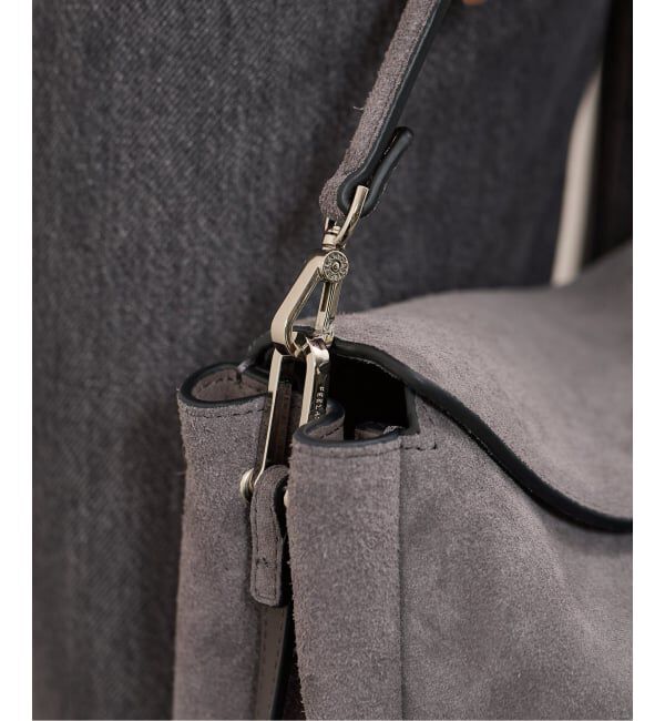 IENA「《WEB一部店舗限定/予約》FEEL AND TASTE MIRA SUEDE バッグ F222B65」|ショルダー・メッセンジャー|