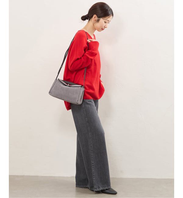 IENA「《WEB一部店舗限定/予約》FEEL AND TASTE MIRA SUEDE バッグ F222B65」|ショルダー・メッセンジャー|