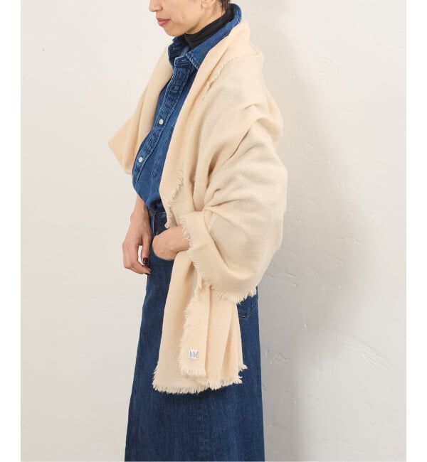 IENA「《予約》NIMNIMDUAI/ニムニムデュアイ THICK PASHMINA WOOL STOLE ストール」|ストール|